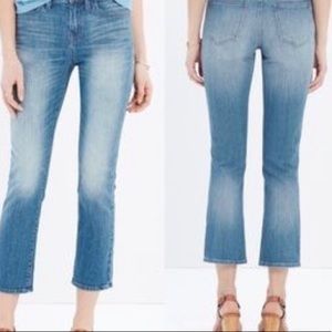 Madewell • Kick Out Crop Jeans in Thom Wash